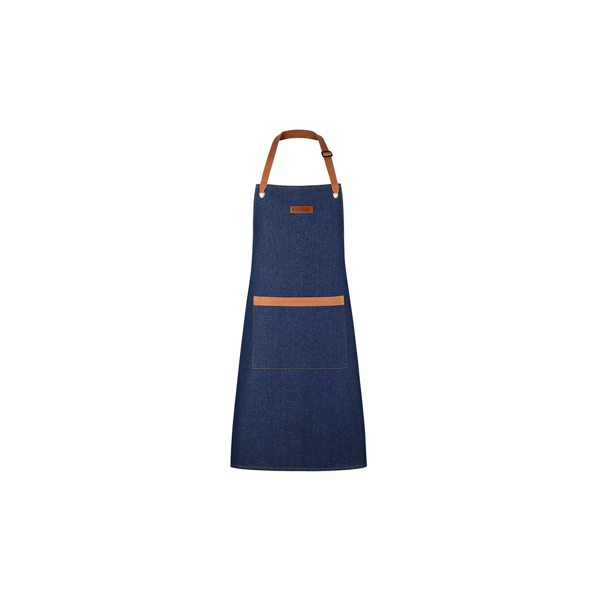 Le Creuset Chefs Apron Denim Blue